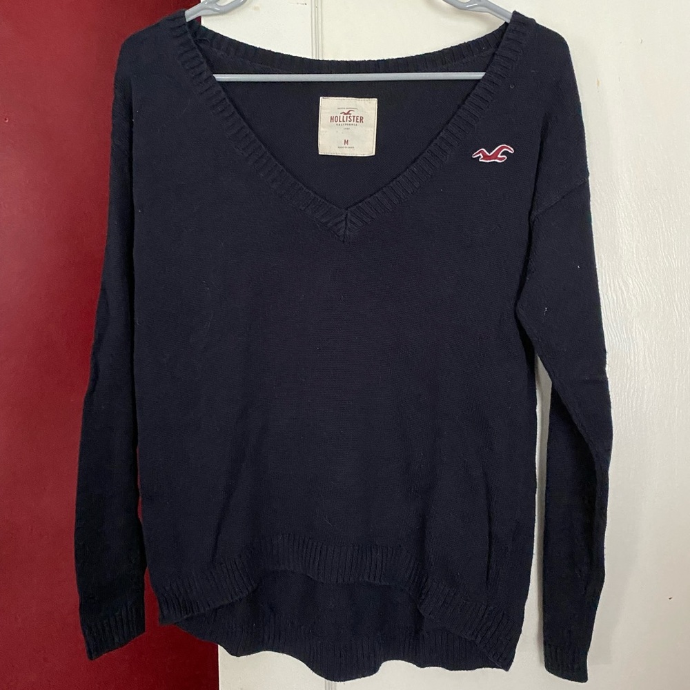 Navy blue Hollister sweater